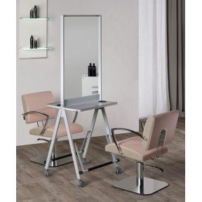 Salon Ambience Scuola Island Unit with Wheels