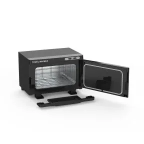 Lotus Hot Towel Cabinet Black Small