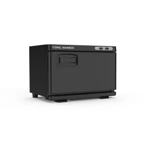 Lotus Hot Towel Cabinet Black Small