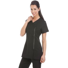 Gear Miami Tunic Black with Diamante Zip - Size 6